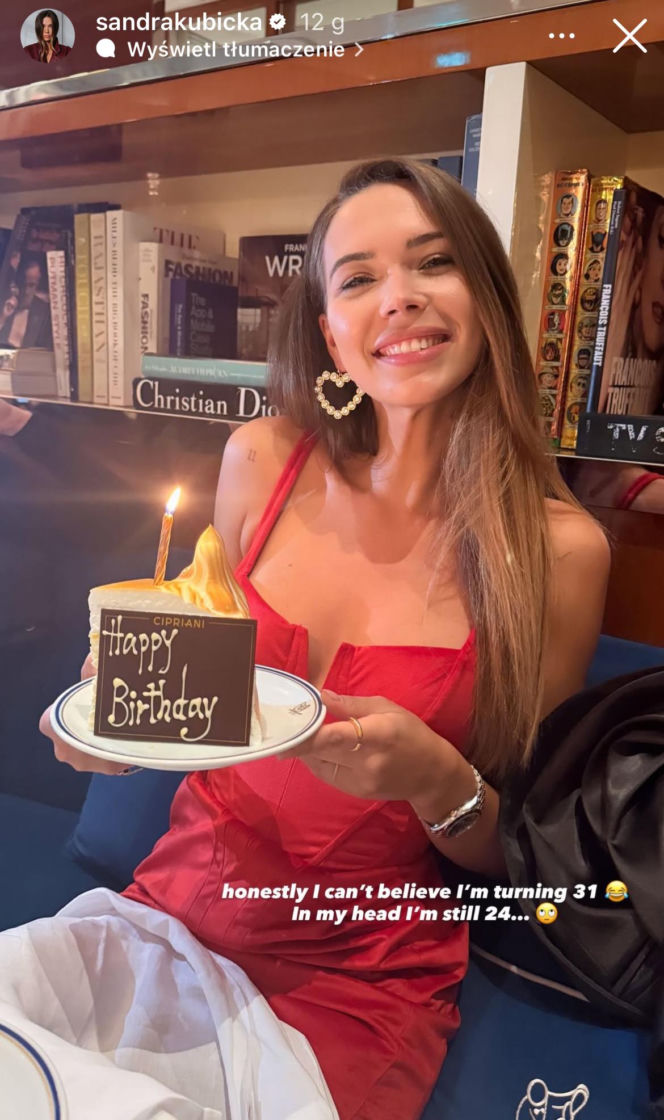 Sandra Kubicka pokazuje mężowi co stracił