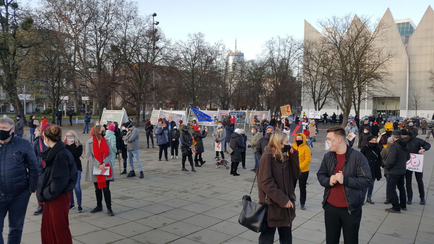 Strajk miesiąc Szczecin