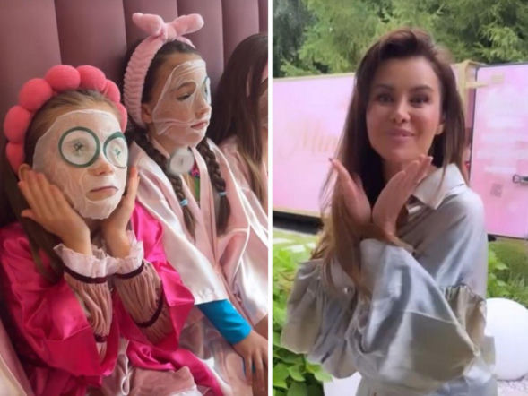 Natalia Siwiec zorganizowała luksusowe urodziny dla córki. Mia i jej koleżanki bawiły się w mobilnym spa