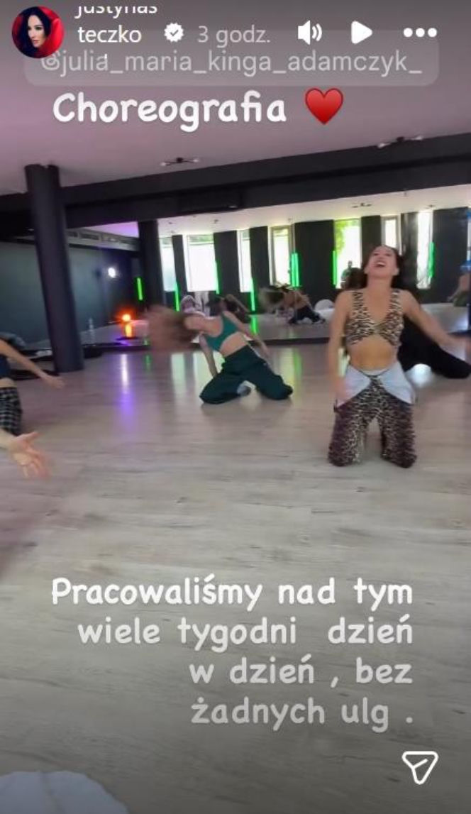 Steczkowska na próbach przed Opolem
