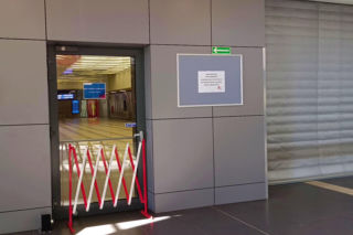 Awaria na dworcu w Szczecinie