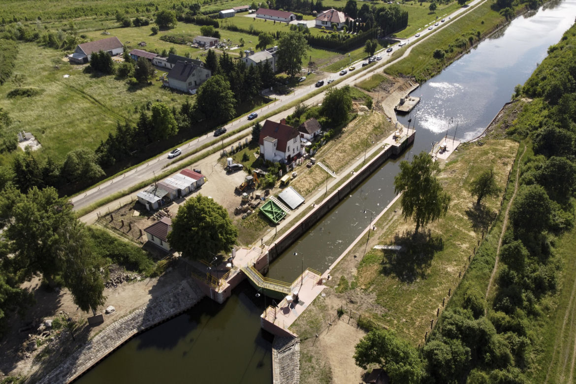 Kończy się remont śluzy Opatowice