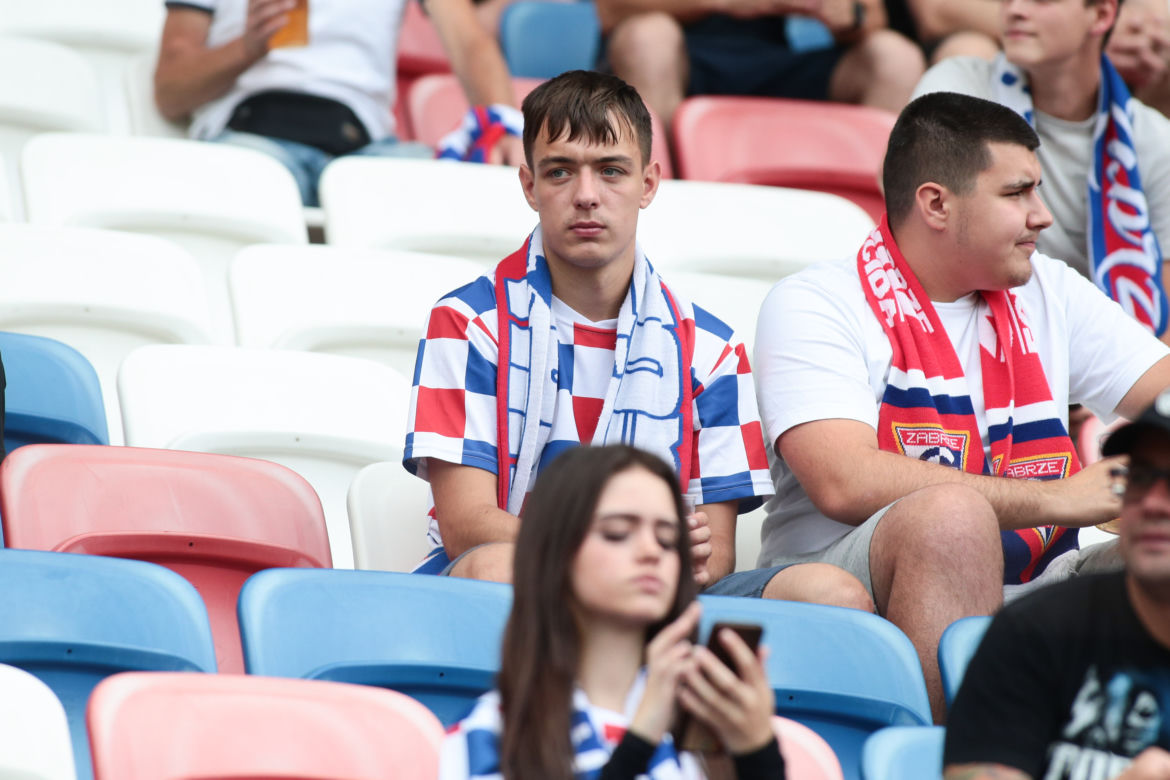 Górnik Zabrze vs Radomiak Radom. Kibice nie kryli niezadowolenia [ZDJĘCIA]
