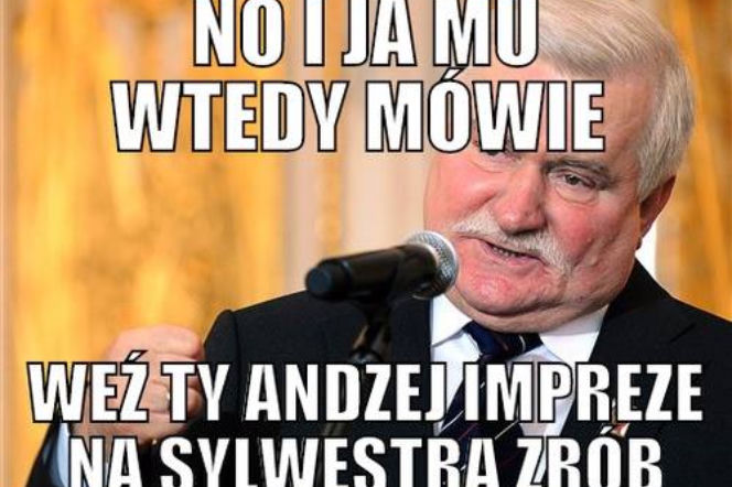 Sylwester z Andrzejem Dudą MEMY