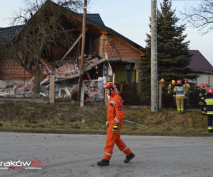 WYBUCH GAZU w Żydowie. RUNĄŁ strop domu 