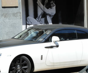 Wojciech Szczęsny w aucie za 1,7 mln zł! To Rolls-Royce Wraith