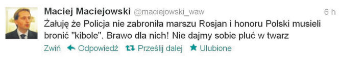 Radny broni kiboli