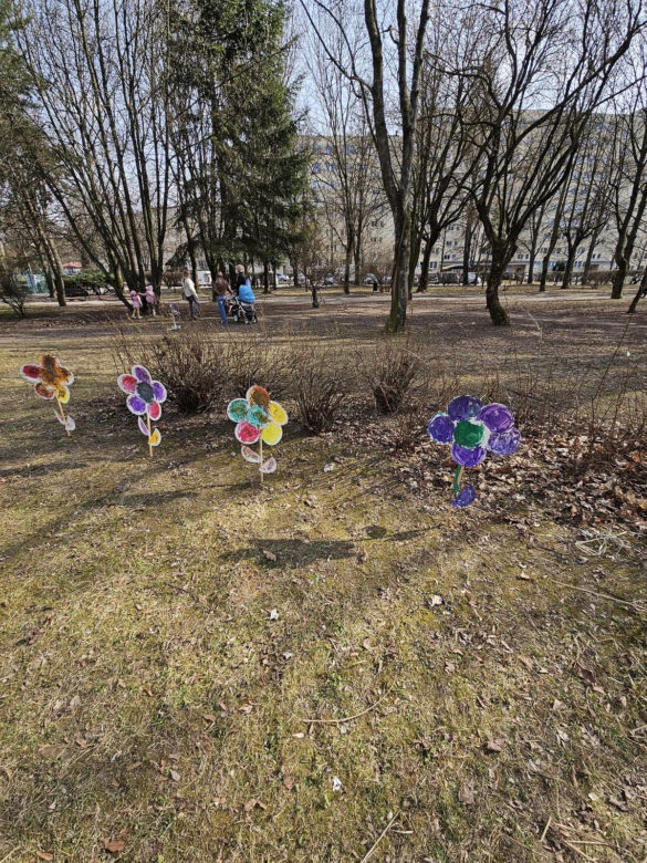 Wielkanocne szukanie jajek w Parku Braci Wieniawskich w Lublinie