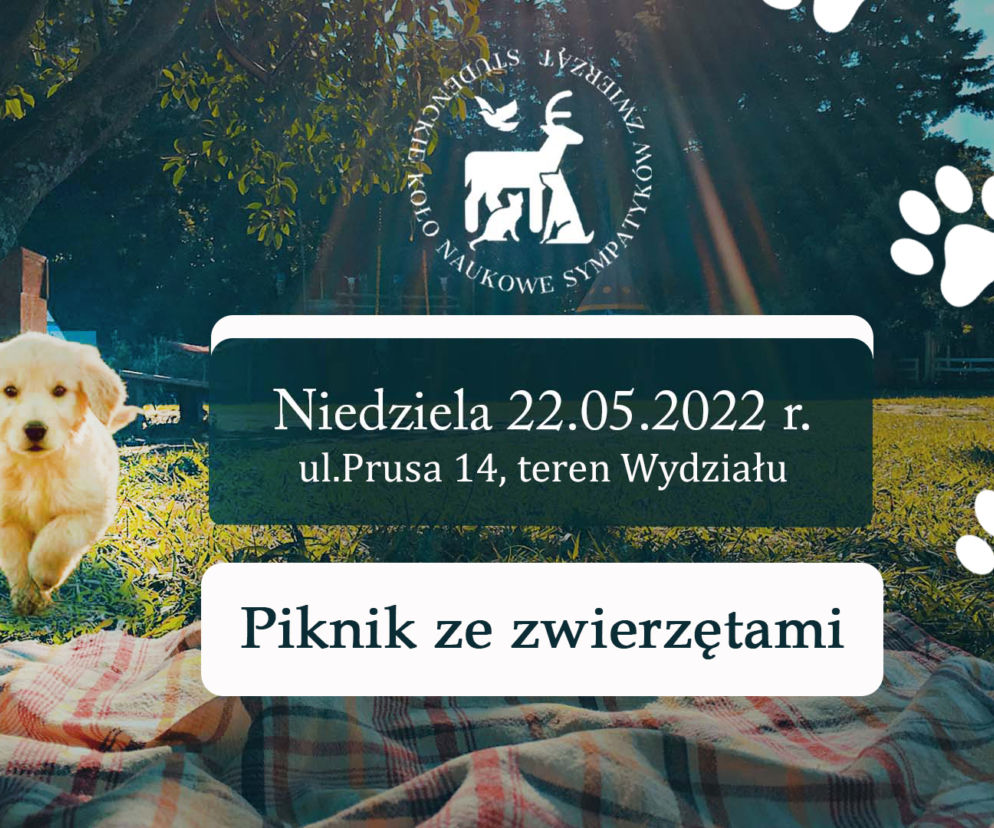 Z okazji Święta UPH studenci zapraszają na rodzinny Piknik Naukowy ze zwierzętami