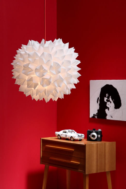 DIY: lampa origami