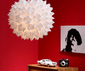 DIY: lampa origami