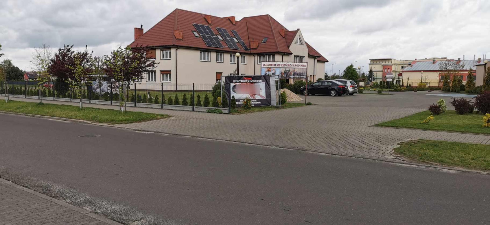 Antyaborcyjne plakaty w Koninie