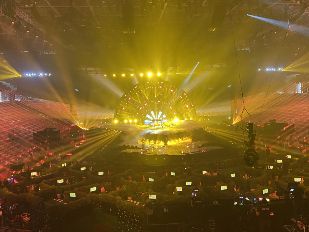 Tak wygląd scena Eurowizji 2022 