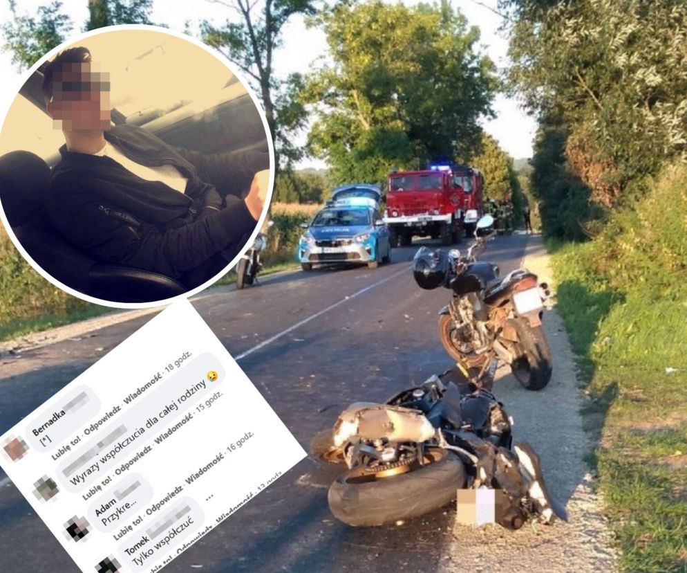 22-letni Adrian zginął na motocyklu. Wielka awantura. Internauci nie mają litości 