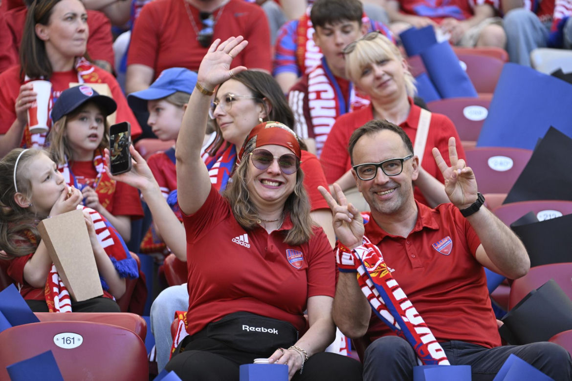 Kibice na finale Pucharu Polski: Górnik - Raków