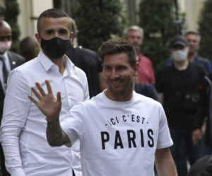 Leo Messi zaprezentowany w PSG