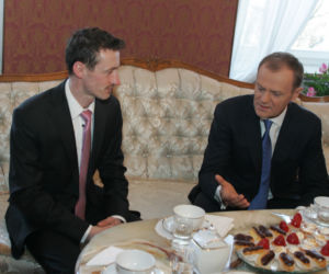 Adam Małysz, Donald Tusk