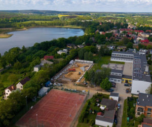 Budowa hali sportowej w Osiecznej