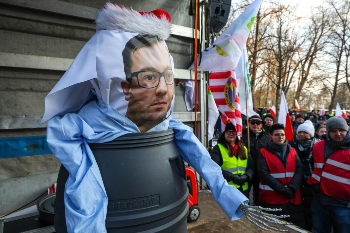 Protest rolników w Warszawie (9.01.2026)