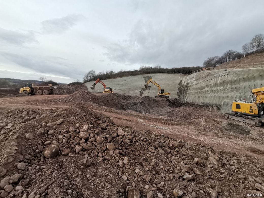 Budowa tunelu na dolnośląskim odcinku drogi ekspresowej S3