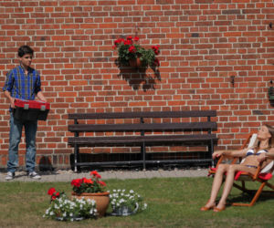 Pierwsza miłość. Mirek (Maurycy Torbicz), Marianna (Katarzyna Sawczuk)