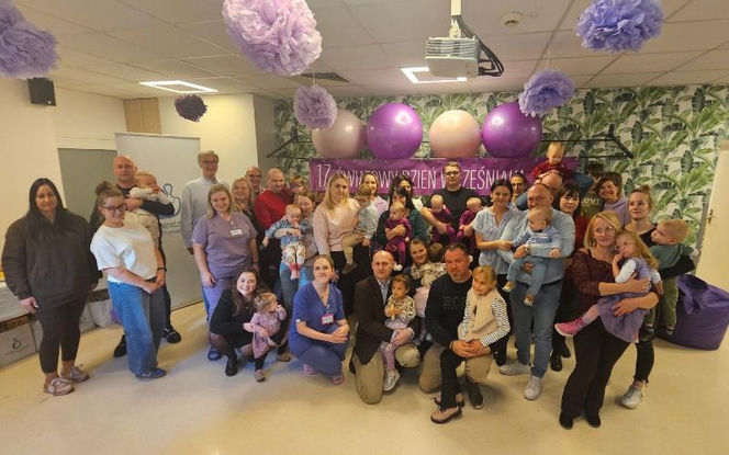 Dzień Wcześniaka w Szpitalu św. Zofii w Warszawie
