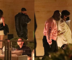Kendall Jenner i Fai Khadra na kolacji z Kris Jenner
