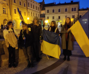Manifestacja „Tarnów stoi za Ukrainą”