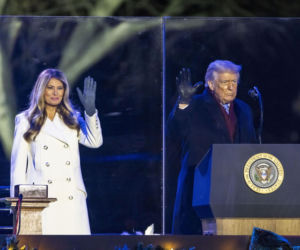 Odpalenie choinki świątecznej pod Białym Domem