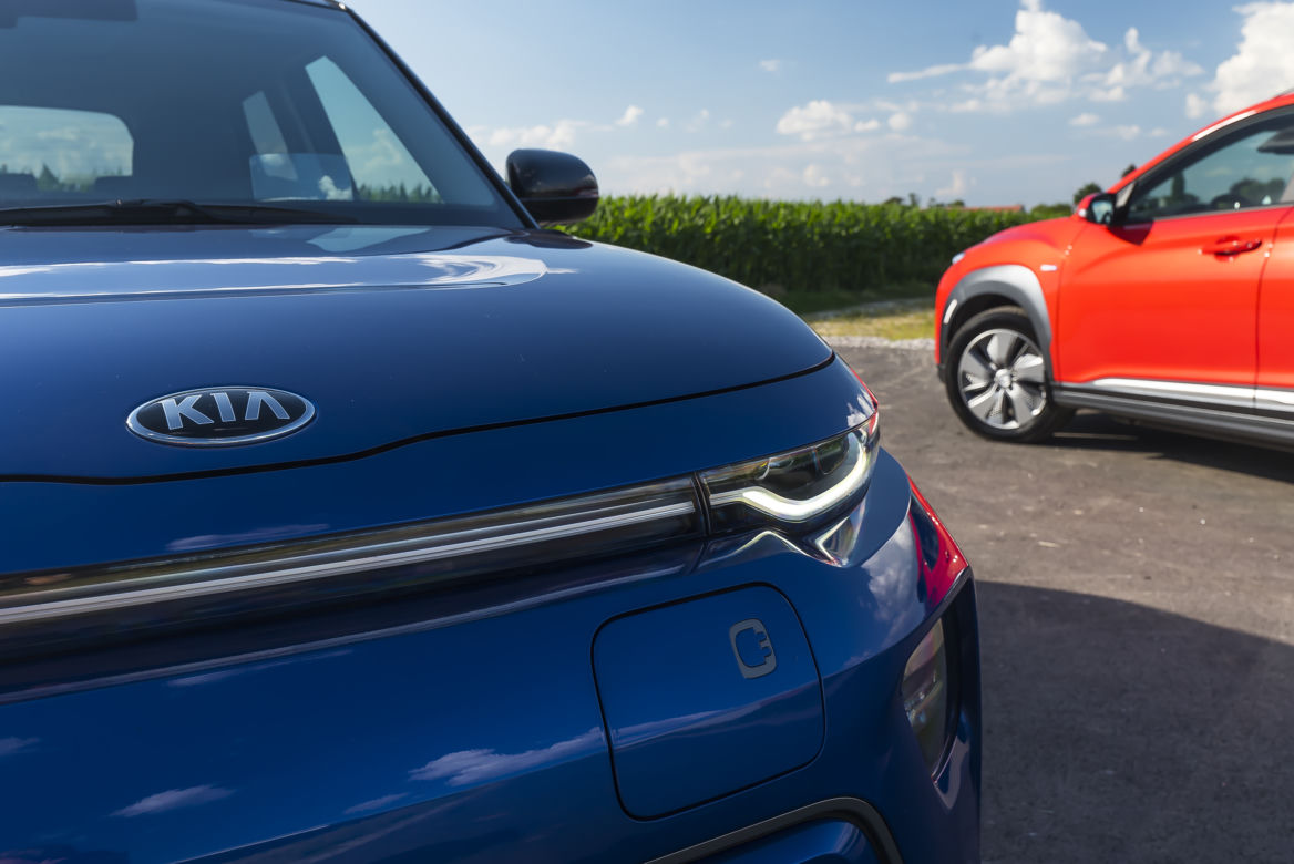 Hyundai Kona Electric 39,2 kWh 136 KM Premium & Kia e-Soul 64 kWh 204 KM XL
