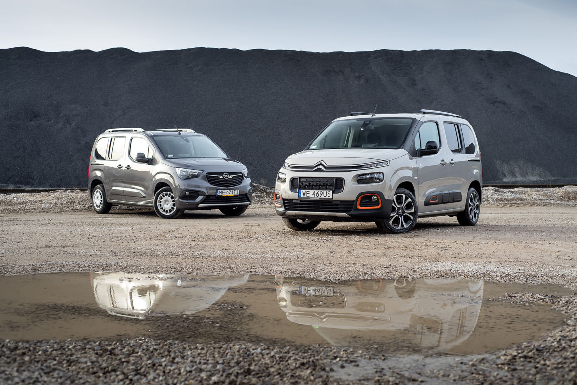 Citroen Berlingo Shine 1.5 BlueHDI 130 KM 6MT vs. Opel Combo Life Elite 1.5D 130 KM 6MT