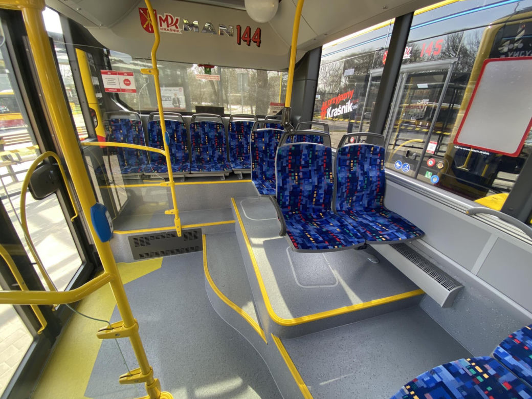 Prezentacja elektrycznych autobusów w Kraśniku