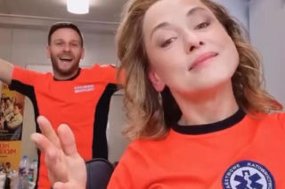 Na sygnale. Wielki powrót Kuby i Lidki! Uśmiercili Szczęsnego i Chowaniec, ale Wojciech Zygmunt i Anna Haba znów pojawili się na planie - ZDJĘCIA