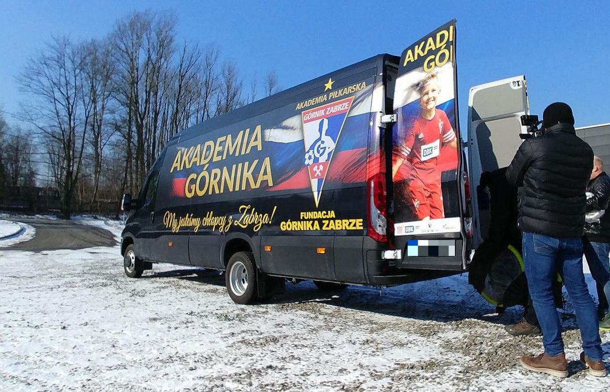 Sprzęt dla Akademii Piłkarskiej Górnika Zabrze