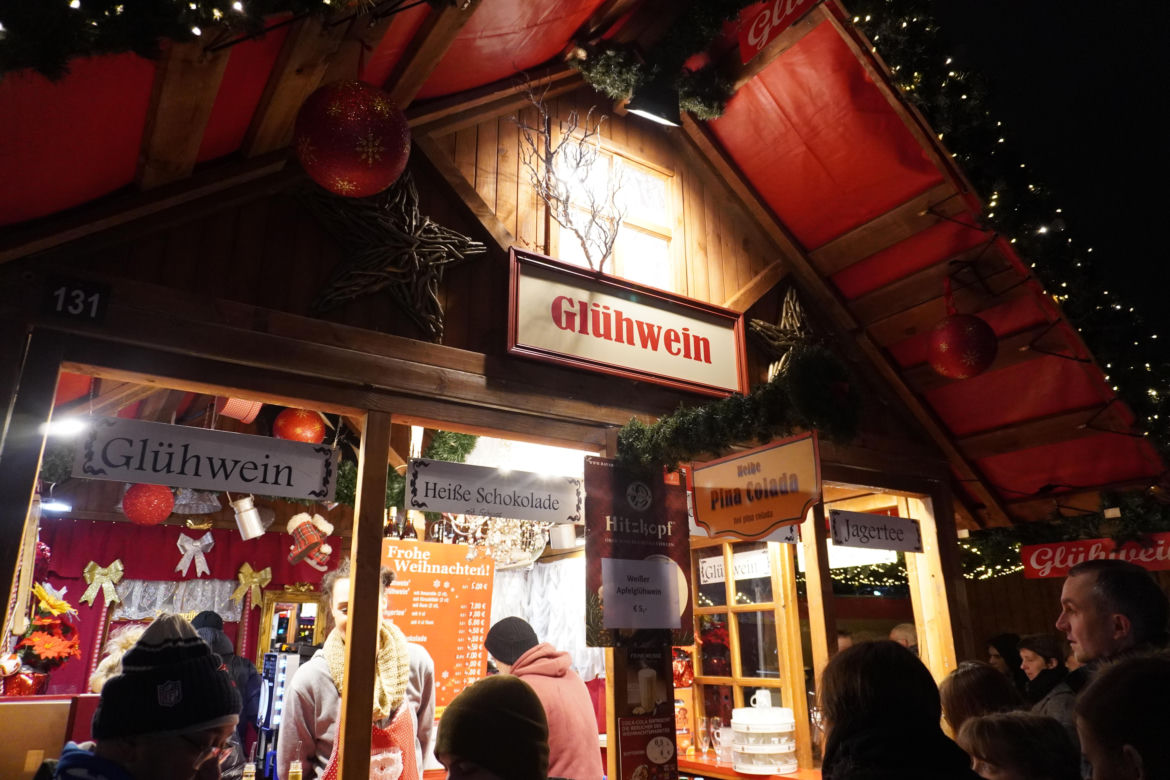Weeihnachtsmarkt na Alexanderplatz