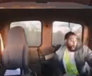 Uchwycono katastrofę lotniczą na filmie. Ten kierowca oszukał przeznaczenie