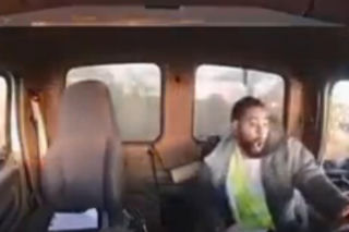 Uchwycono katastrofę lotniczą na filmie. Ten kierowca oszukał przeznaczenie