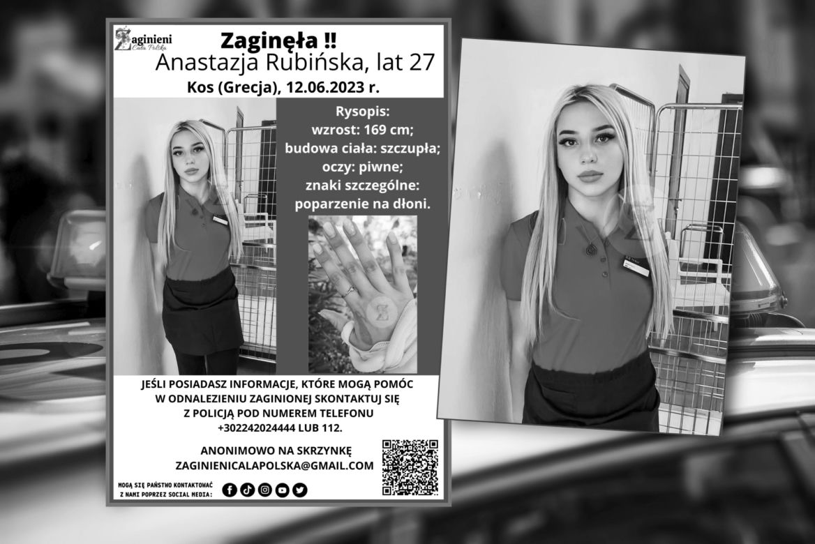 Potworna śmierć 27-letniej Anastazji w Grecji. Półnagie ciało owinięte w prześcieradło