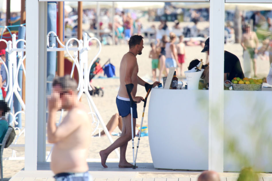 Piotr Kupicha o kulach na plaży
