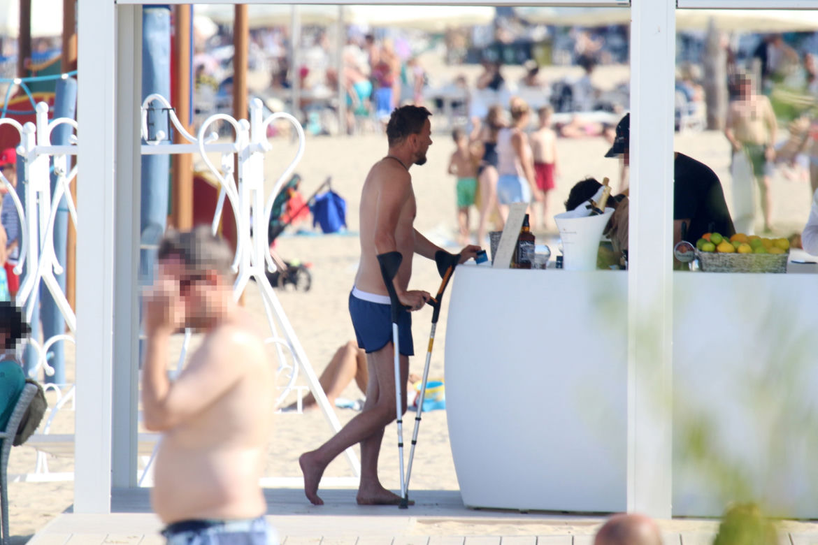 Piotr Kupicha o kulach na plaży
