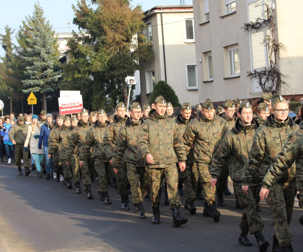 Licealiści przemaszerowali bydgoskimi ulicami