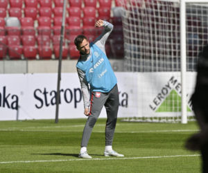 Trening reprezentacji Polski przed meczem ze Szwecją