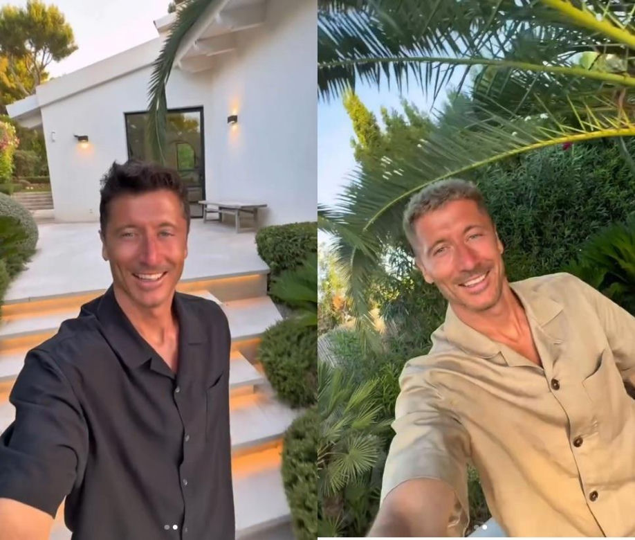 Robert Lewandowski przefarbował się na blond