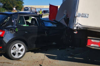 Makabryczny wypadek na autostradzie A4. Wstępne ustalenia policji 