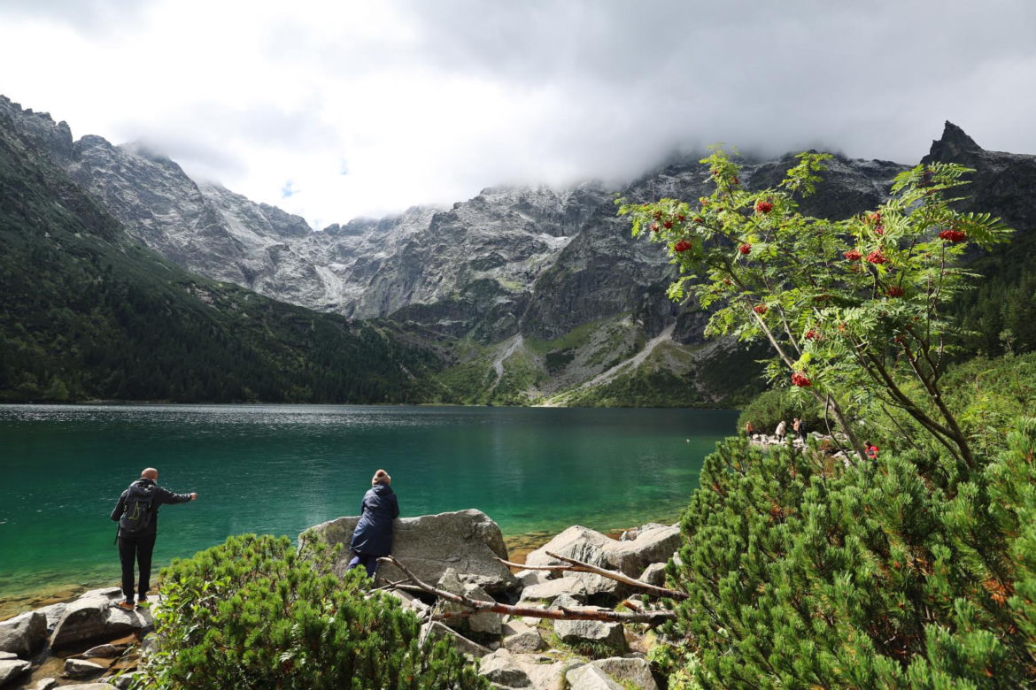 Śnieg w Tatrach w sierpniu