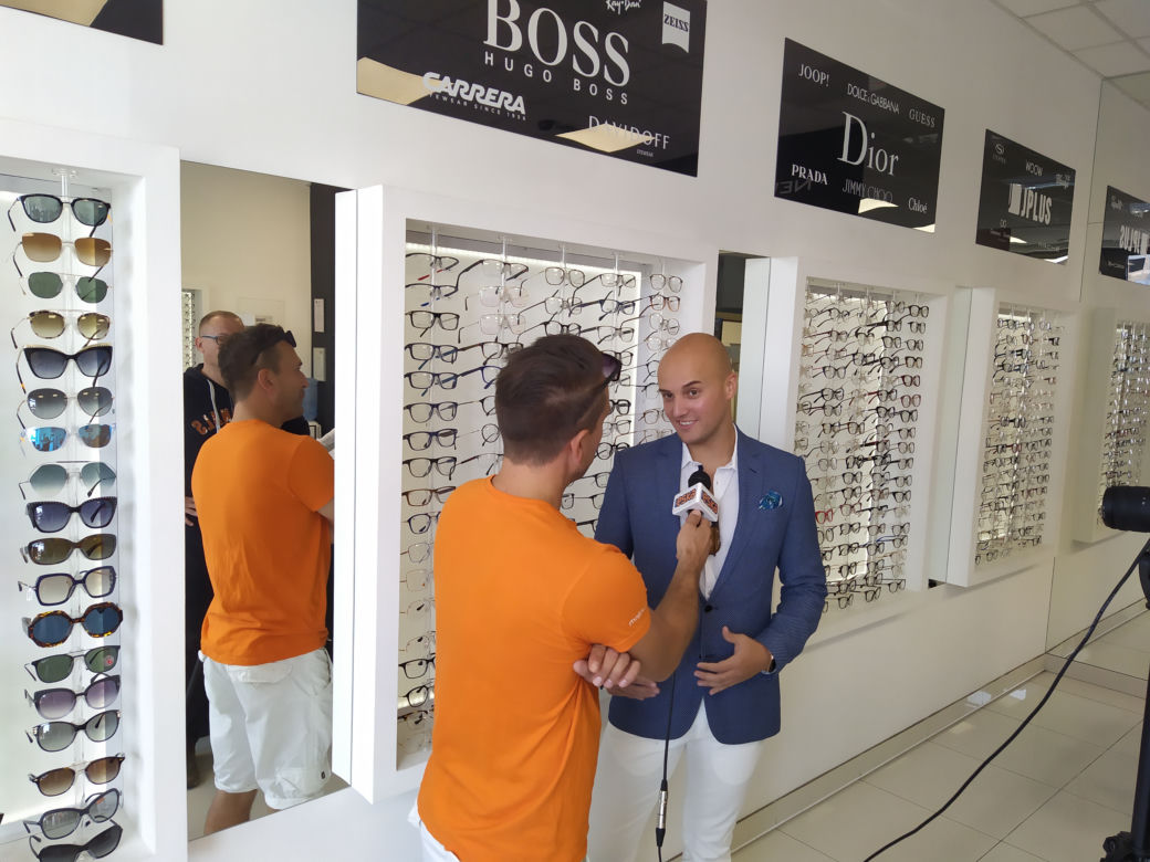 Eska Summer City w salonie optycznym New Optica