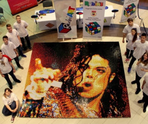 Michael Jackson ułożony przez RubiArt