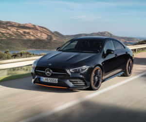 Mercedes-Benz CLA Coupe Edition Orange Art AMG Line