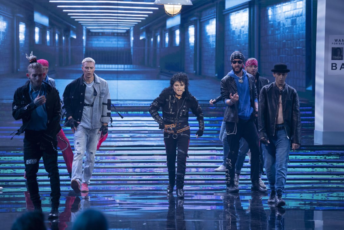 Kasia Ucherska jako Michael Jackson