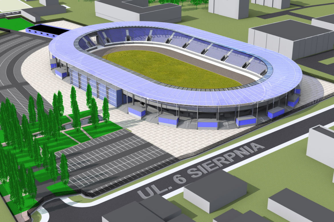 Tak będzie wyglądał nowy stadion żużlowy w Łodzi